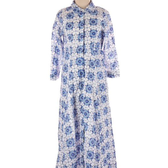 India Amory -Julia Shirtdress China Blue - Picture 4 of 5